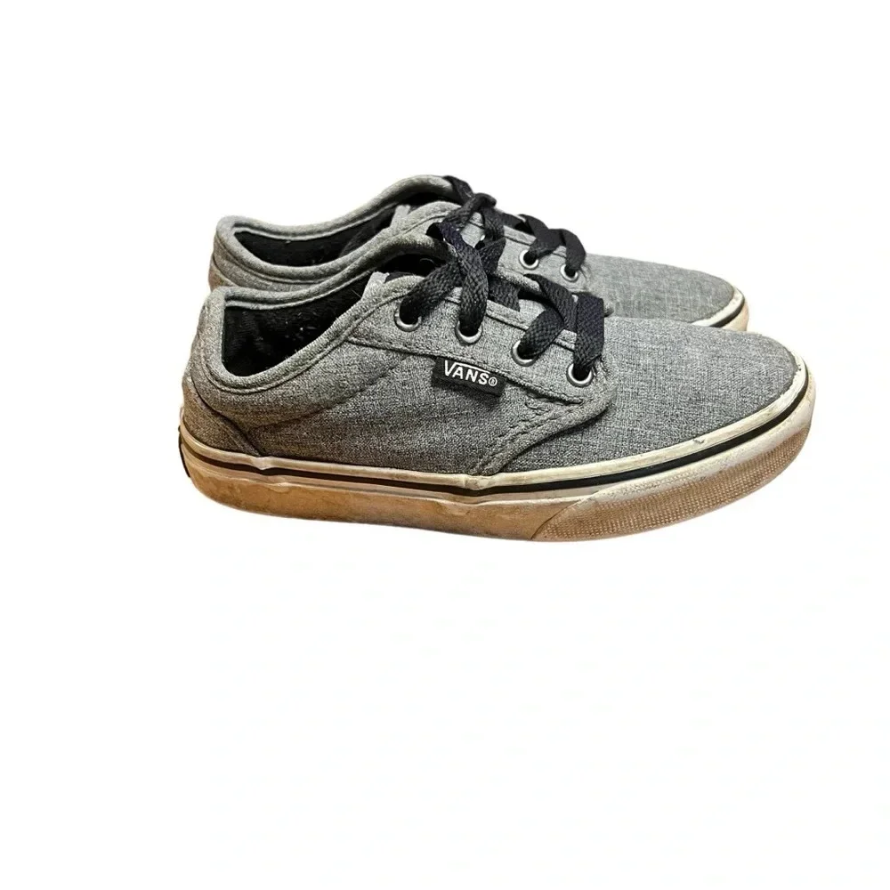 Vans Winston Rock‎ Boy's Low Top Lace Up Grey Skate Shoes - Youth Size 12.5